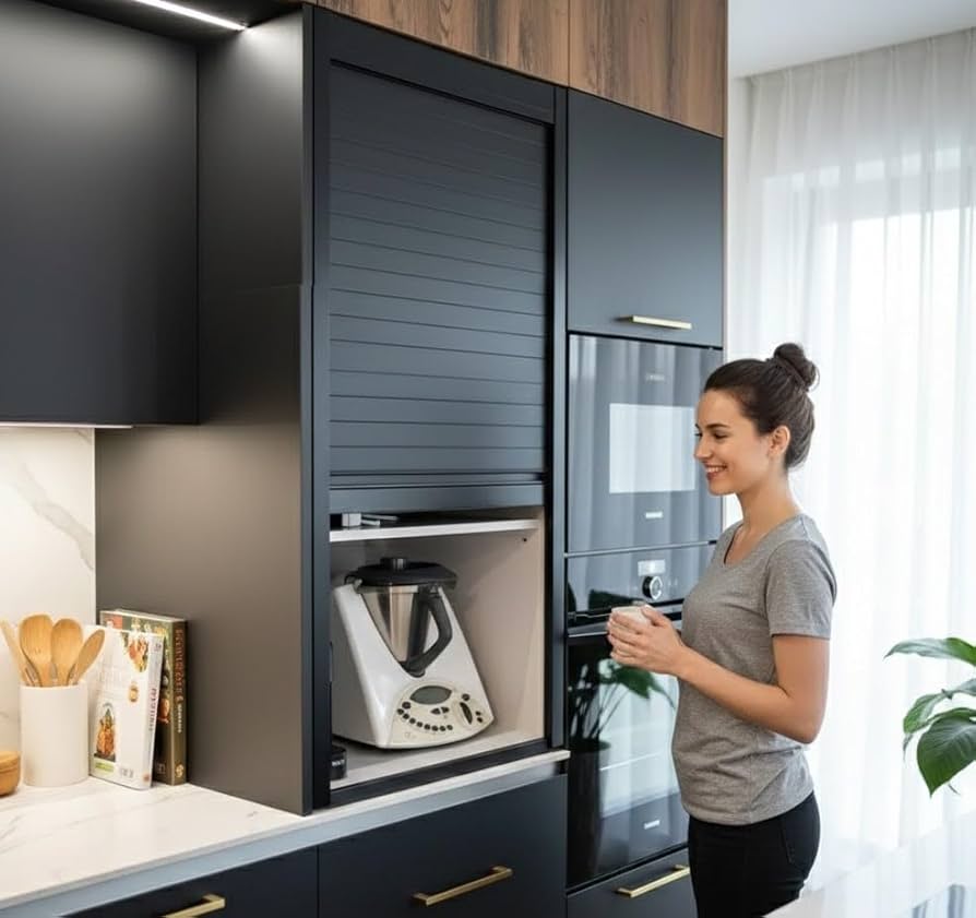 Kitchen Rolling Shutter